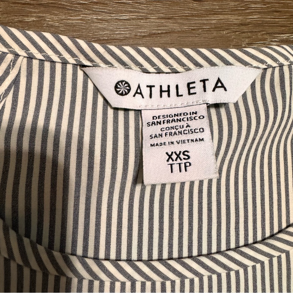 Athleta Zephyr Refined Striped Tank - Picture 5 of 7